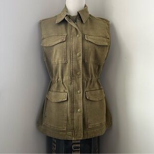 Aerie Offline Khaki Utility Vest